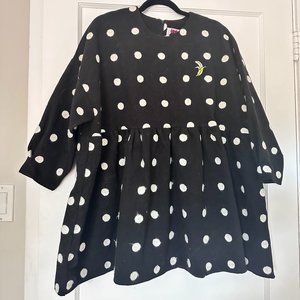 Hey Jude polka dot wool dress